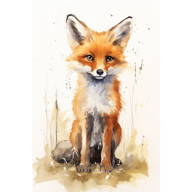 Antique Fox Canvas